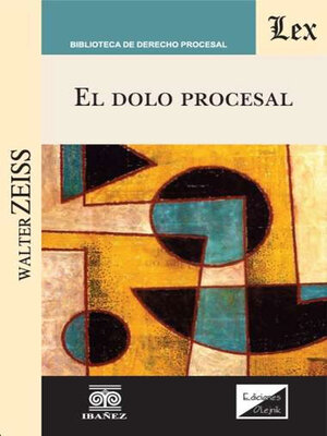 cover image of El dolo procesal